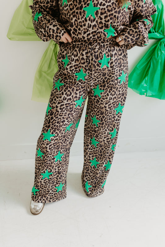 The Green Star Leopard PANTS
