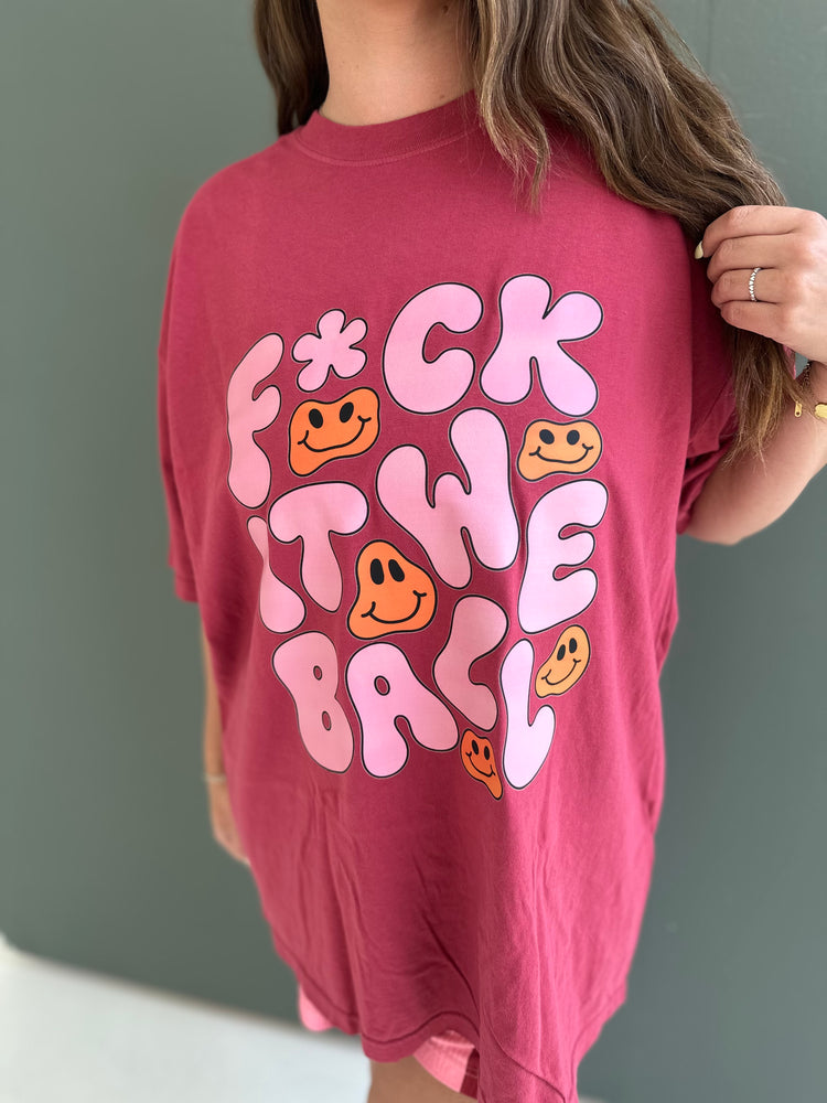F IT WE BALL GRAPHIC TEE