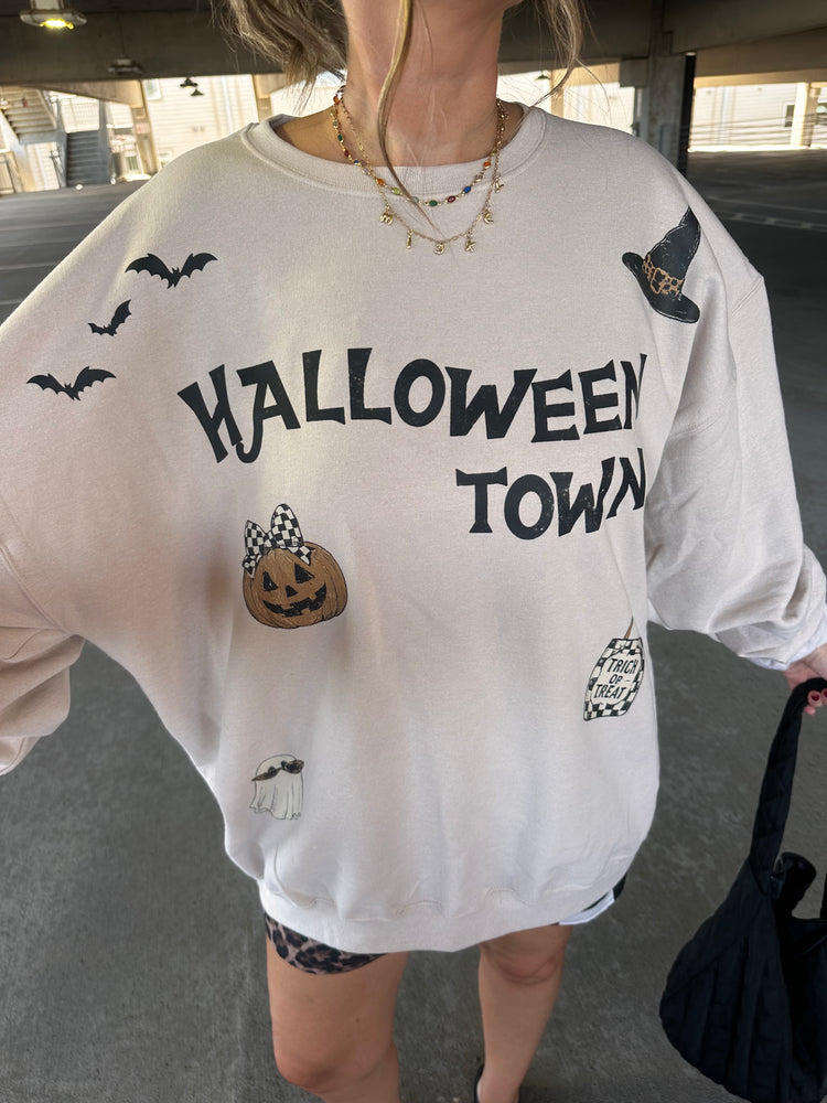 HALLOWEEN TOWN STICKER CREW