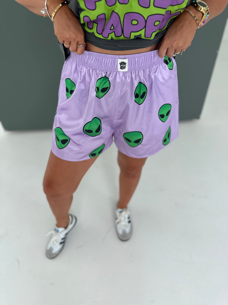 Alien Silky Boxer Shorts