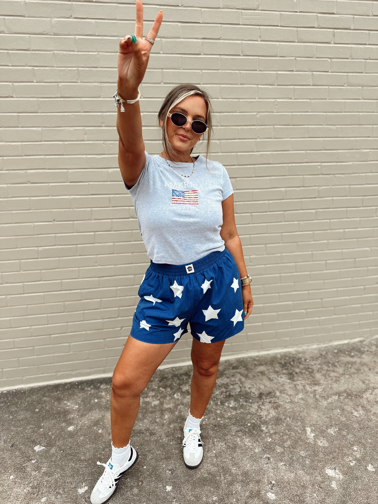 American Flag BABY TEE
