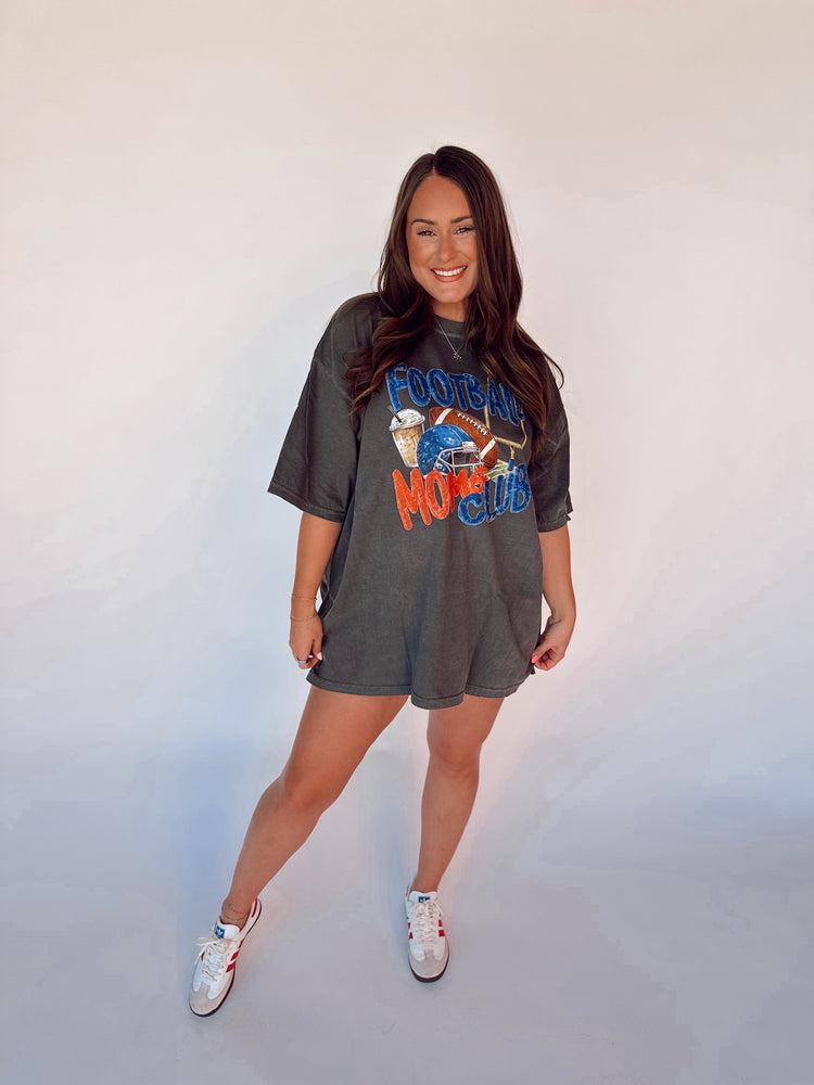FOOTBALL MOMS CLUB TEE (FULL LENGTH)