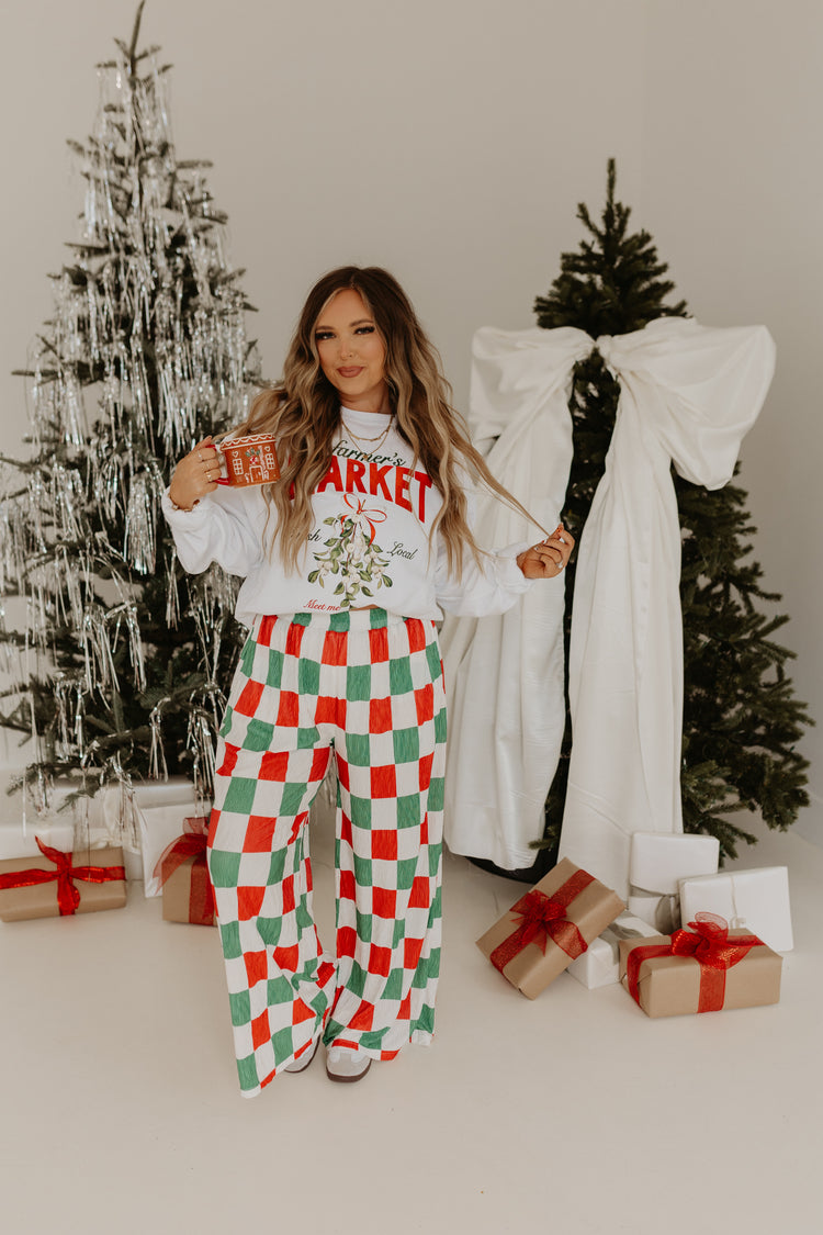 Holiday Checkmate Pants