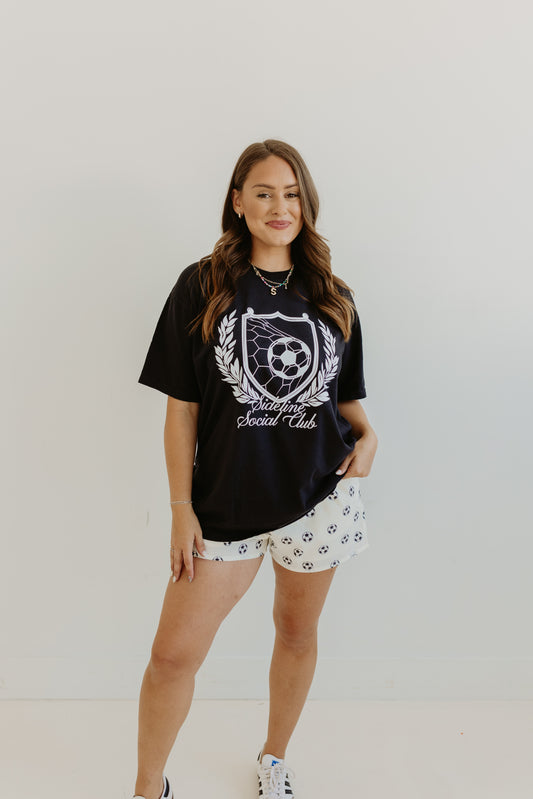 SOCCER SIDELINE SOCIAL CLUB TEE
