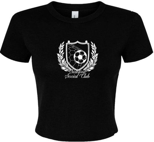 SOCCER SIDELINE SOCIAL CLUB BABY TEE