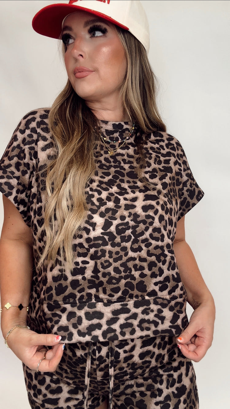 LEOPARD TOP