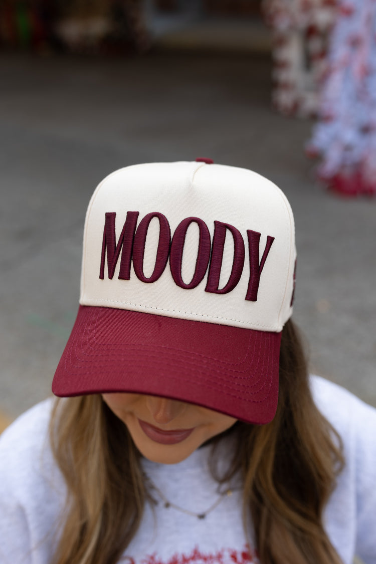 Chocolate Cherry Moody Hat