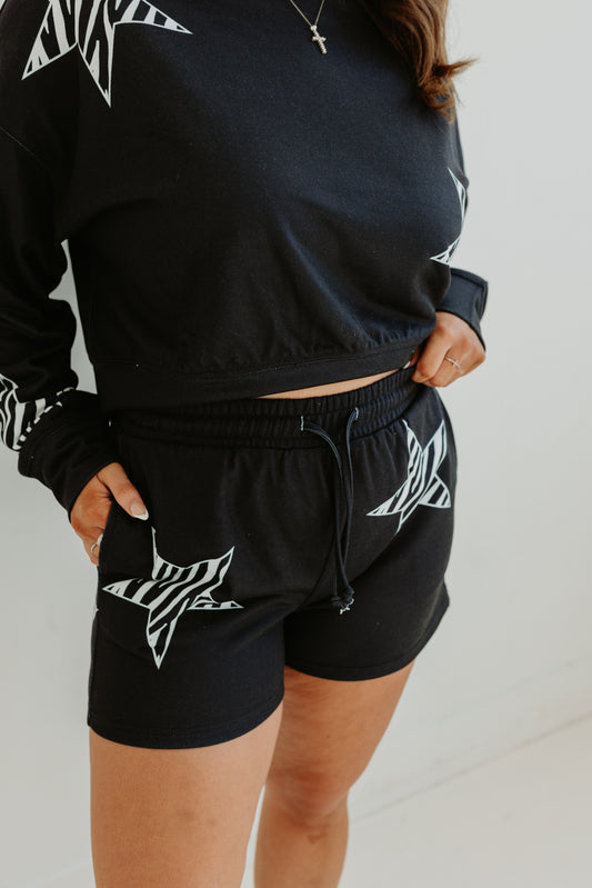 Star Zebra Soft SHORTS