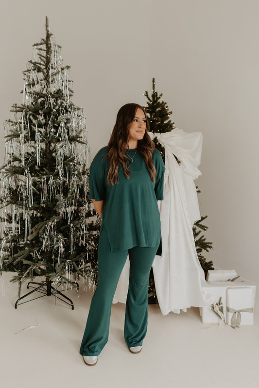 The Catlyn (PANTS) Set - GREEN
