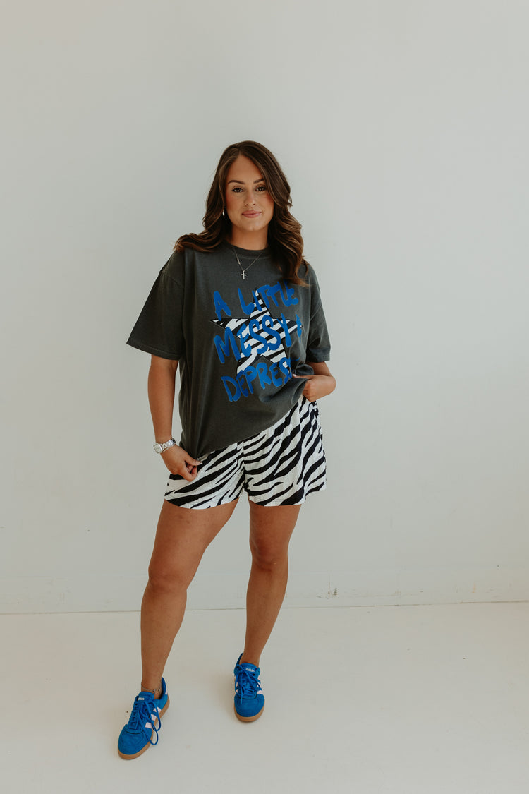 Blue zebra messy & depressy