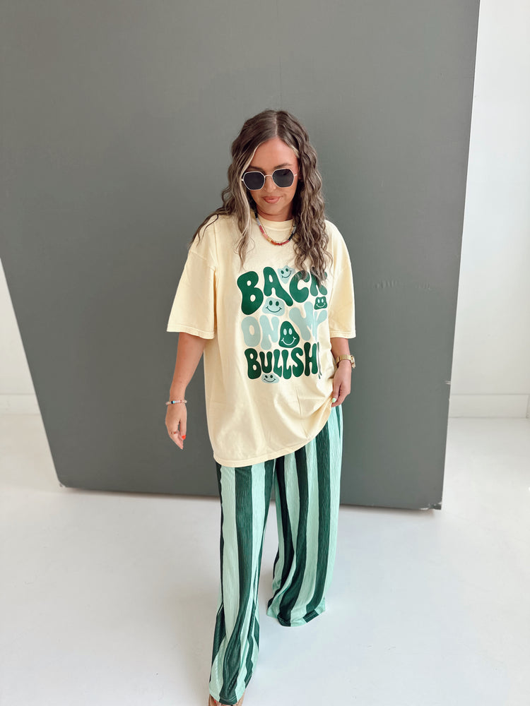 BACK ON MY B.S (NEW— MINT & GREEN)