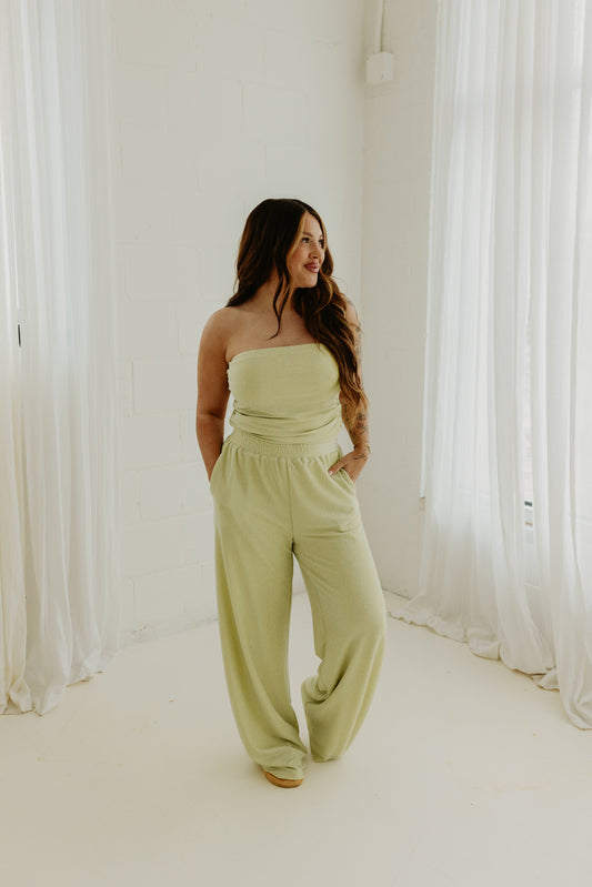 Palazzo Pants (Citrus Lime)