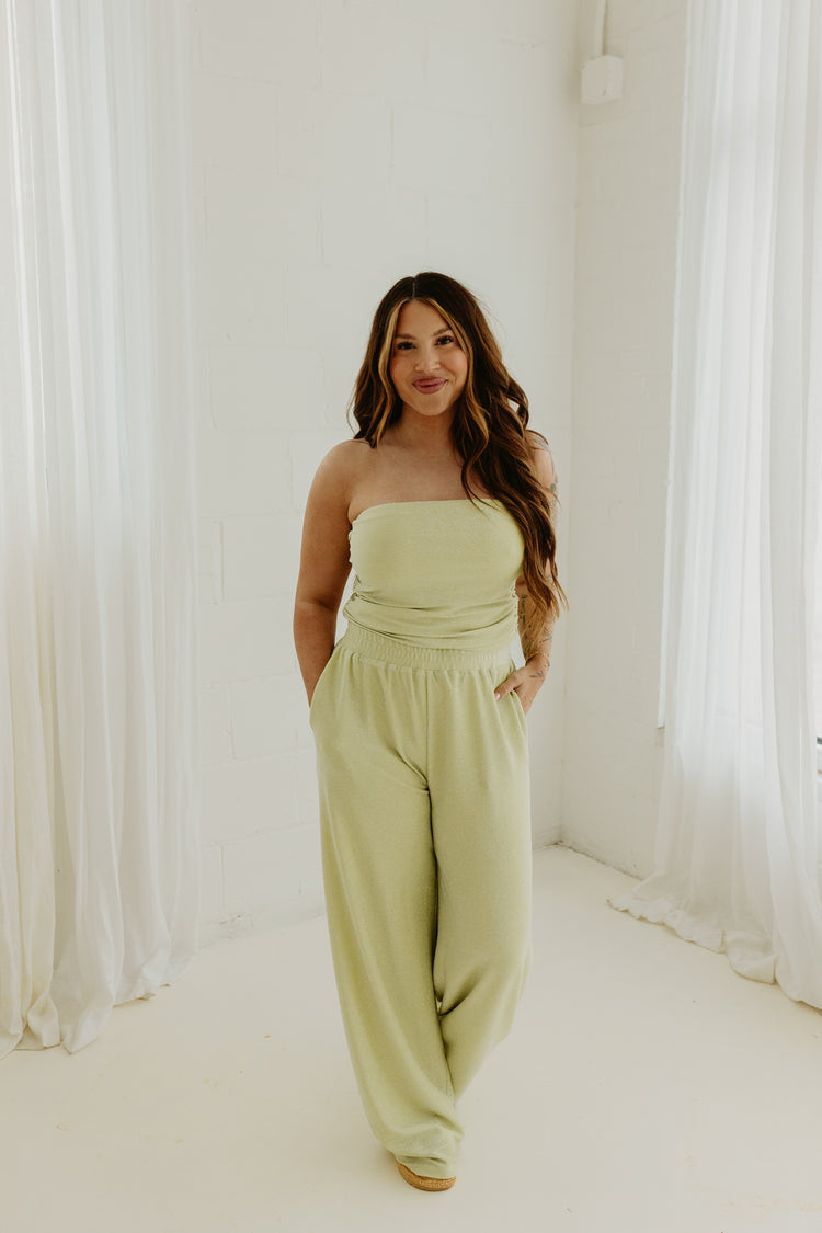 Palazzo Pants (Citrus Lime)
