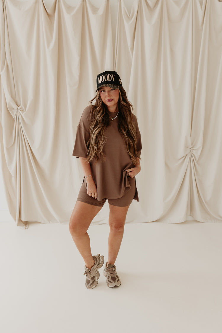 Ribbed Catlyn Set MOCHA MOUSSE