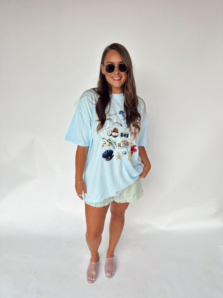 Mint Green Ruffle SHORTS
