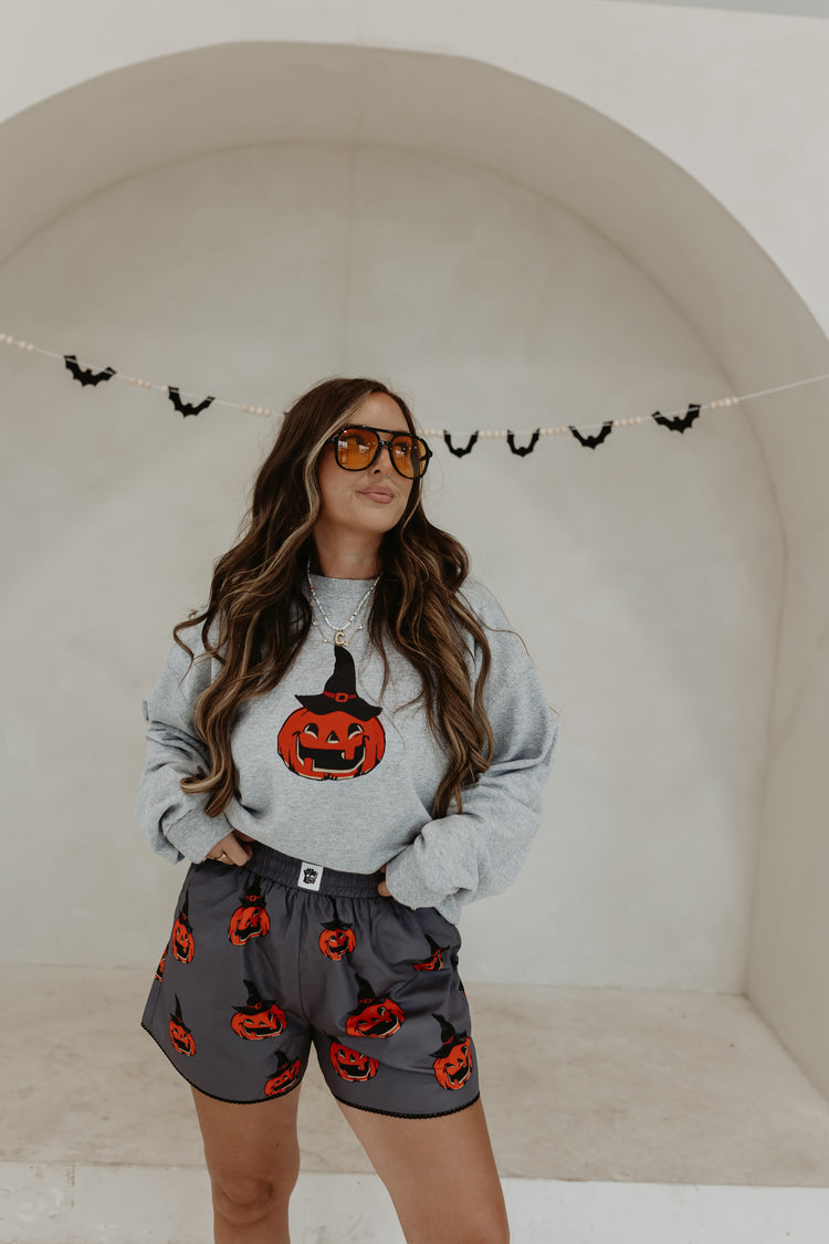 Pumpkin Witch Sweatshirt