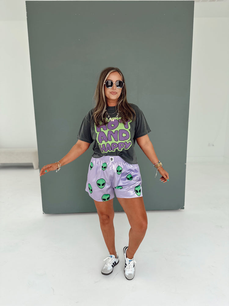 Hot And Happy Graphic tee (cropped or full length)