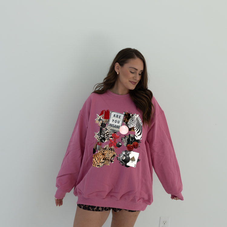 DUSTY PINK RICH CREW