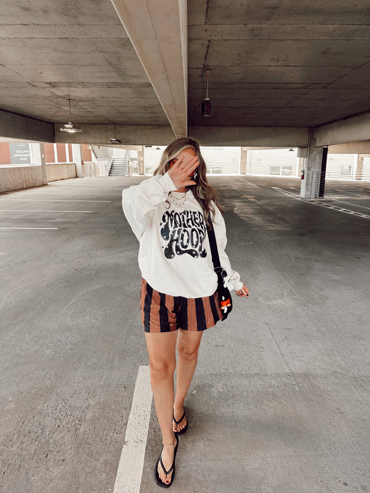 Groovy Motherhood Sweatshirt (Sweat Cream)