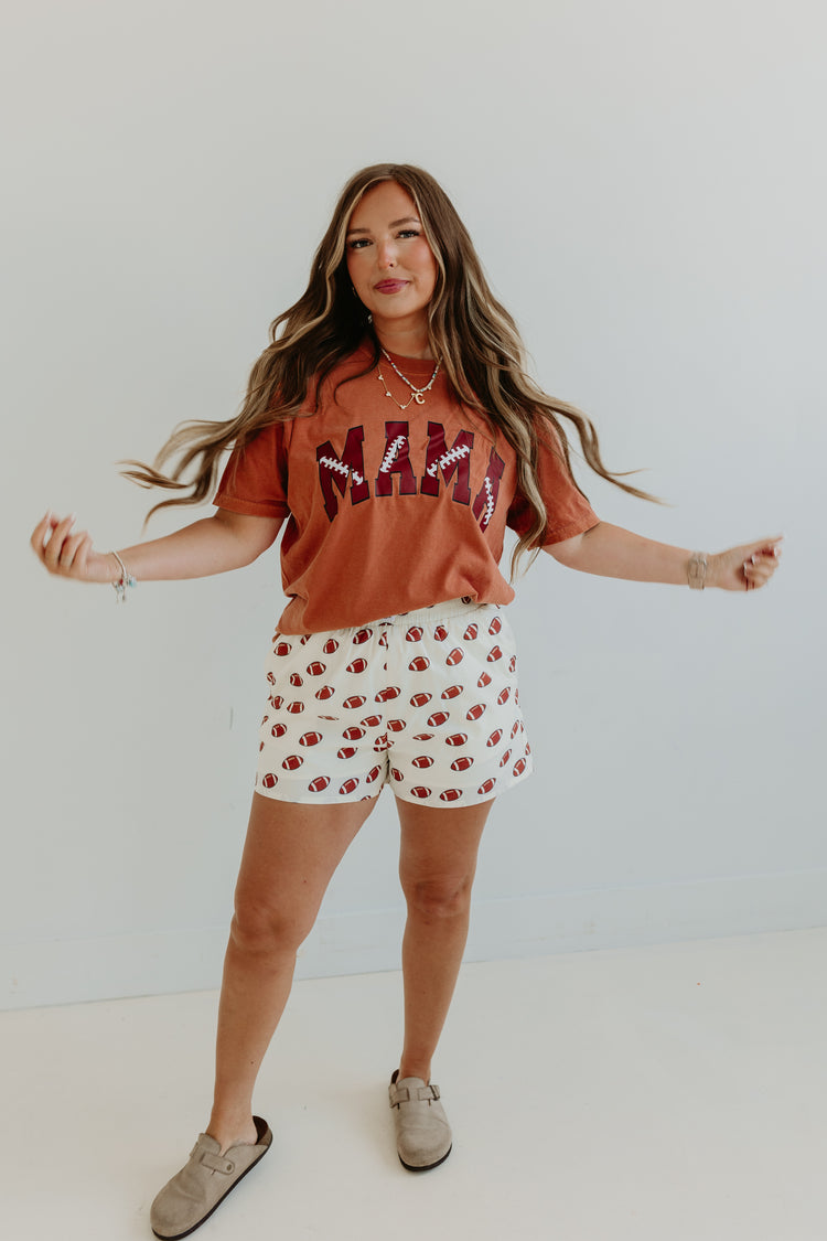 MAMA SPORTS TEE (FOOTBALL)