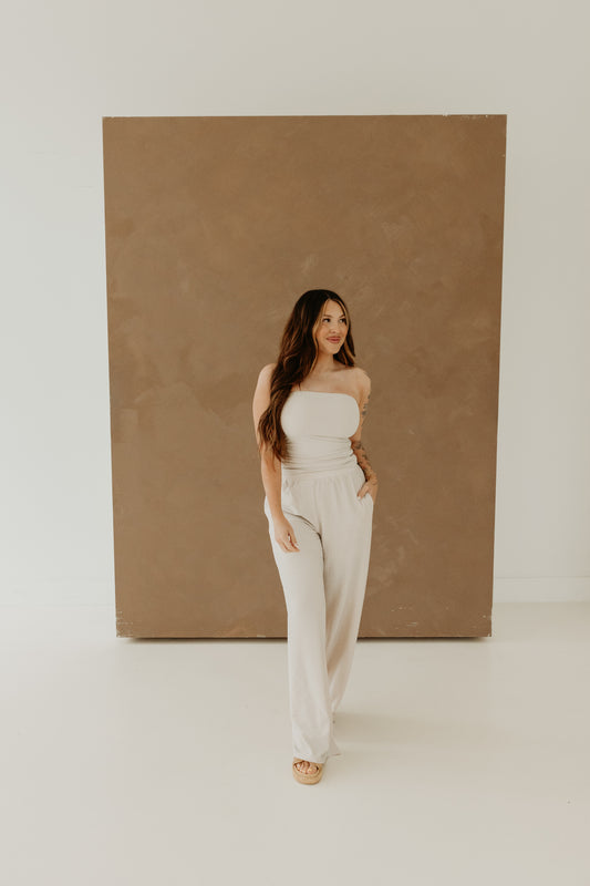 Palazzo Pants (Champagne)