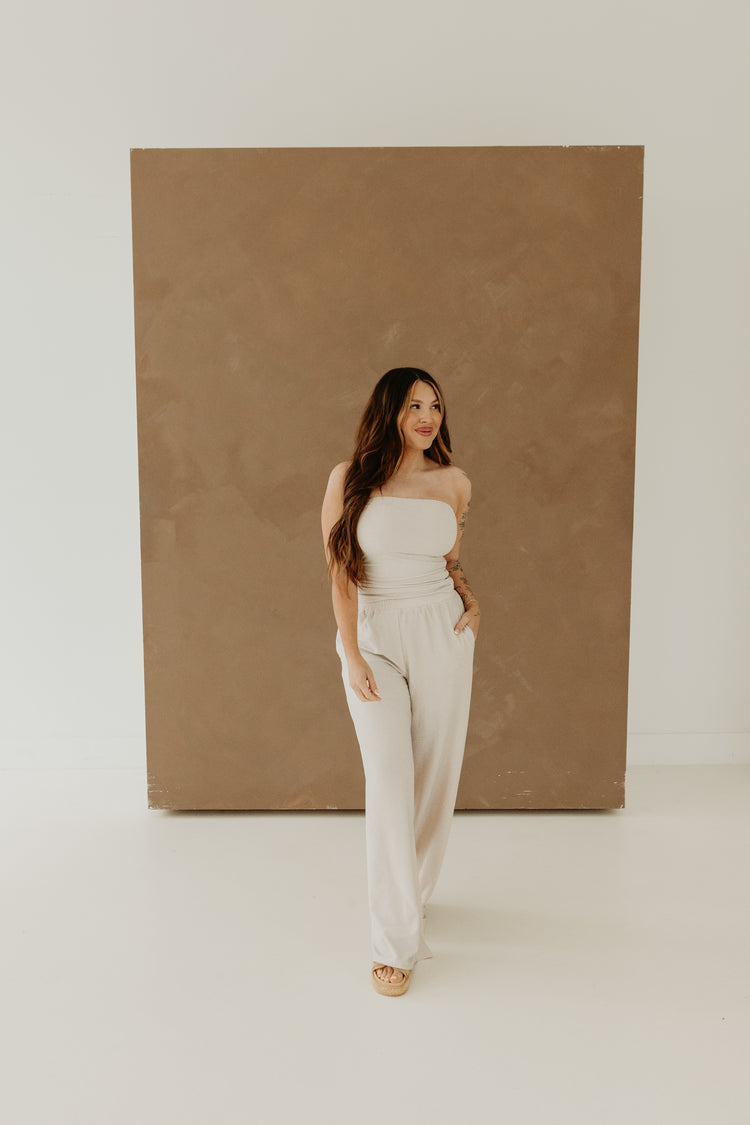 Palazzo Pants (Champagne)