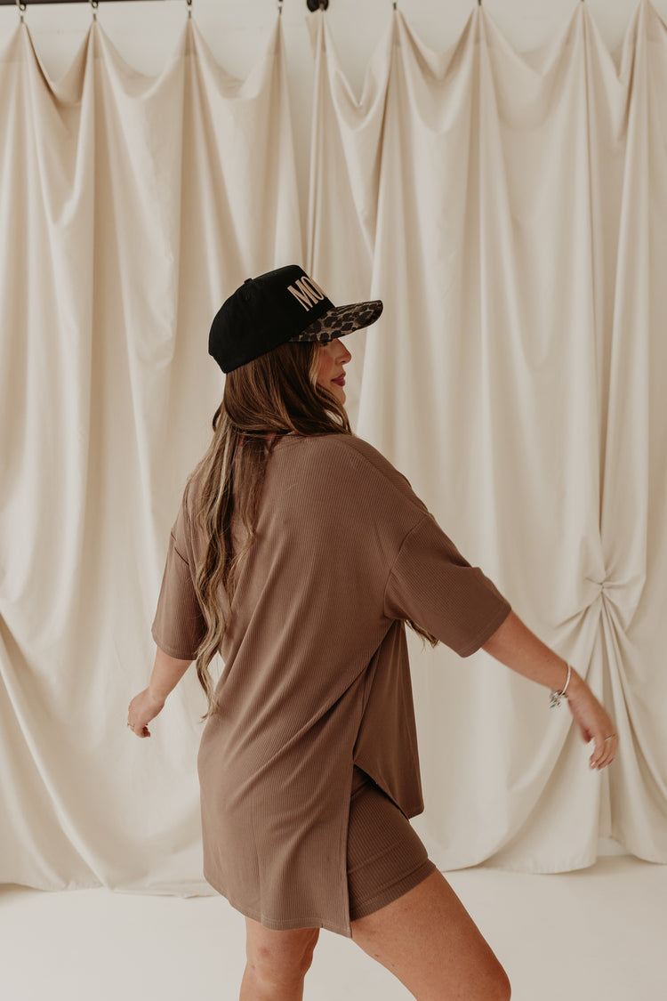 Ribbed Catlyn Set MOCHA MOUSSE