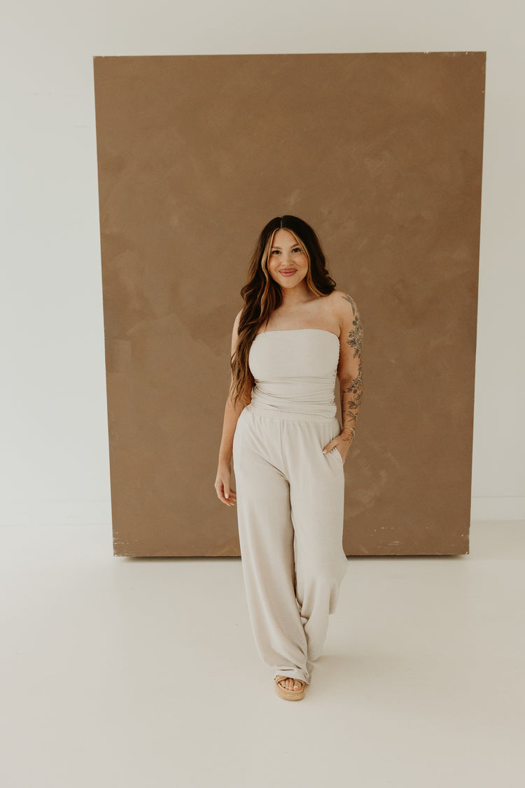 Palazzo Pants (Champagne)