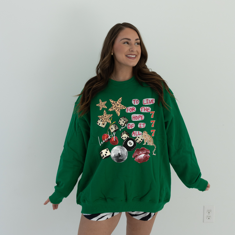 KELLY GREEN RICH CREW