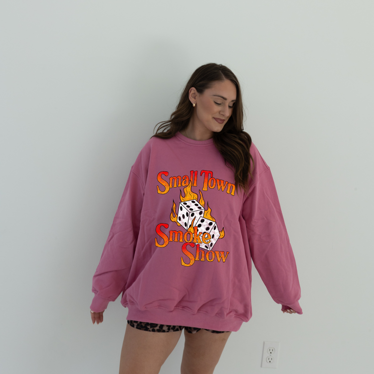 DUSTY PINK RICH CREW