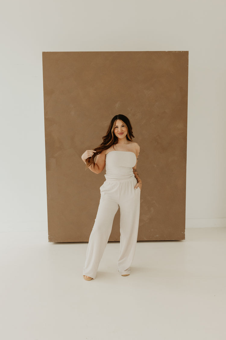 Palazzo Pants (Champagne)