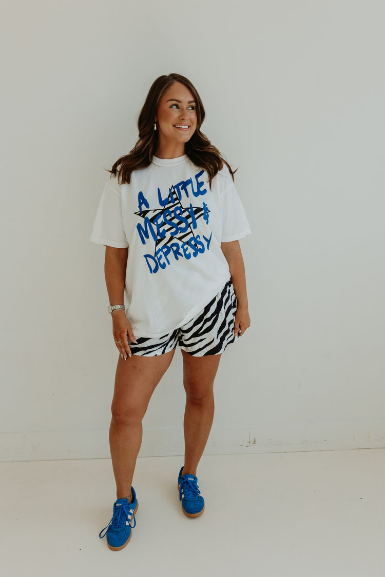 Blue zebra messy & depressy