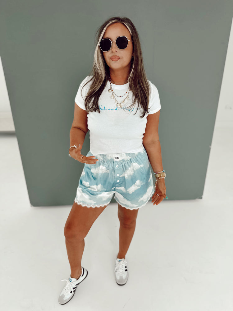 Hot And Happy Bella Canvas Baby Tee