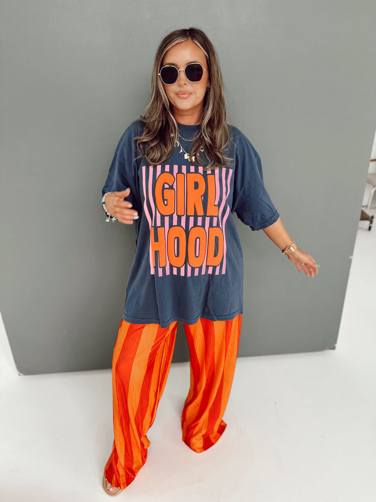 GIRLHOOD Graphic Tee (FULL LENGTH)