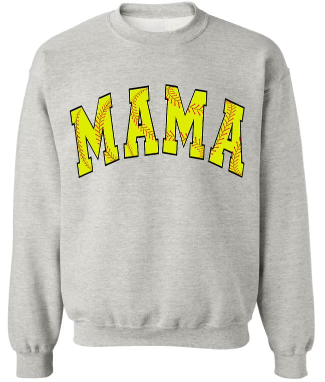 CUSTOM SPORTS MAMA LUX CREW