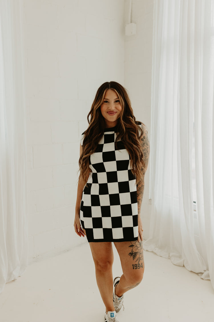 Vacation Set (B&W Checkered)