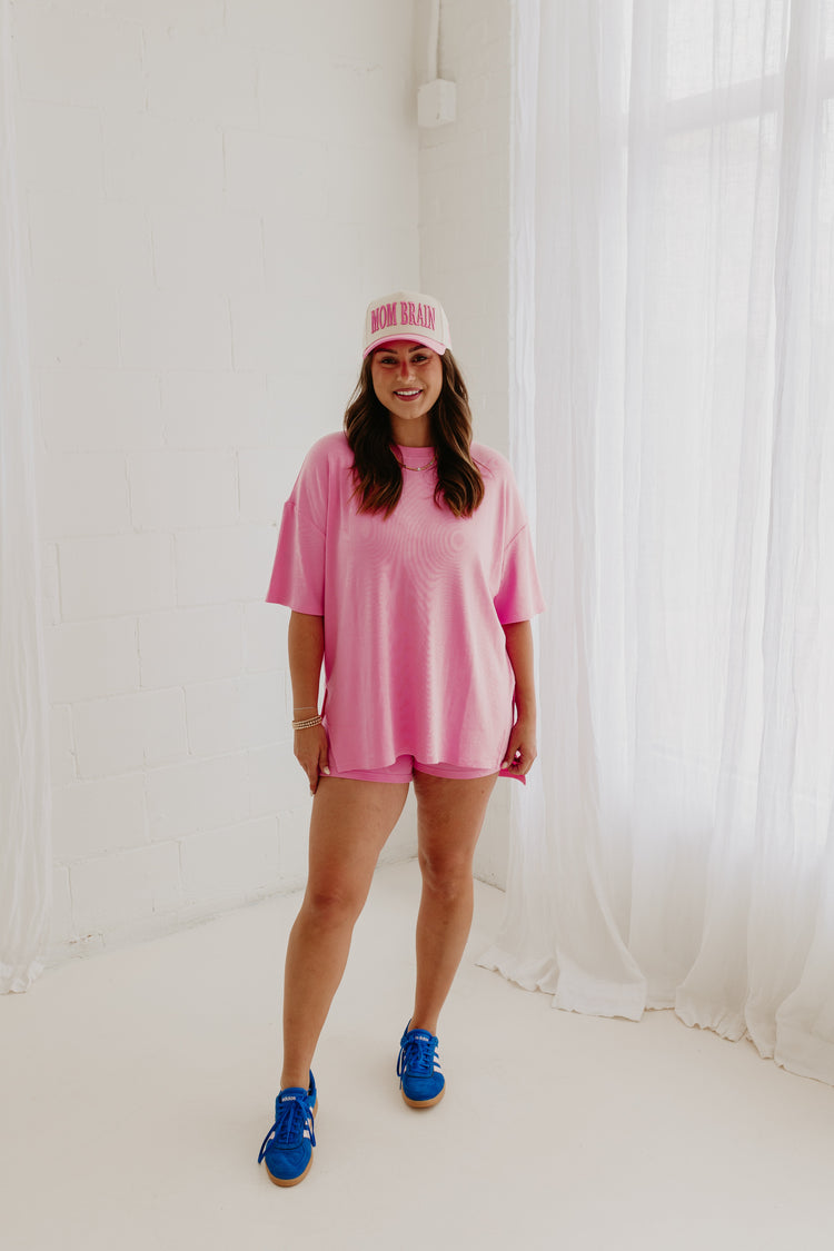 Ribbed Catlyn Set (Bubble gum Pink)