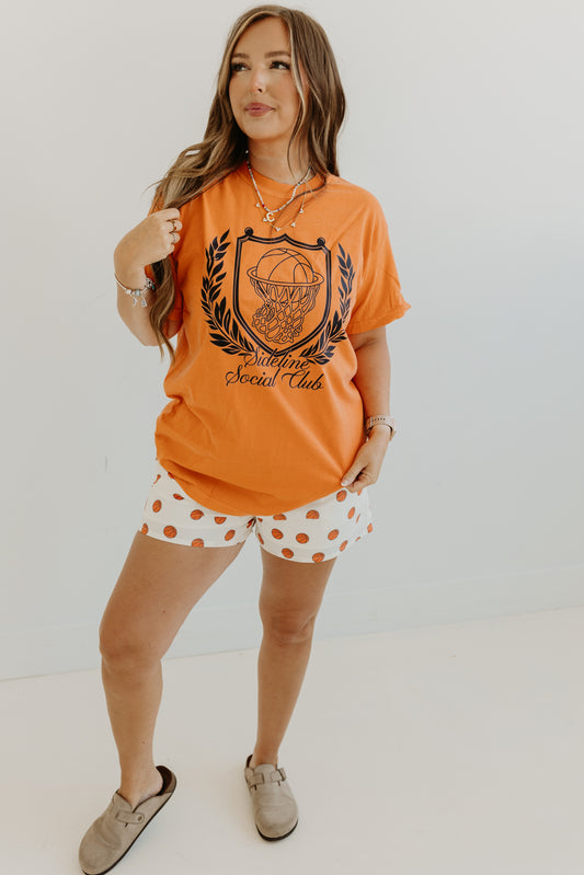 BASKETBALL SIDELINE SOCIAL CLUB TEE