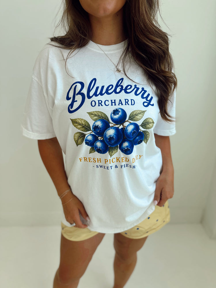 Blueberry Market Graphic Tee
