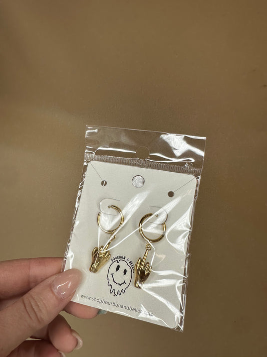 F-OFF EARINGS