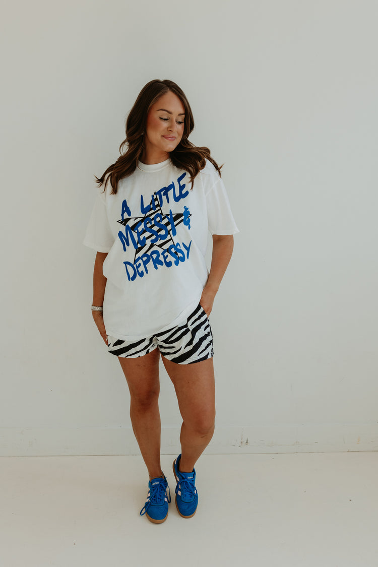 Blue zebra messy & depressy