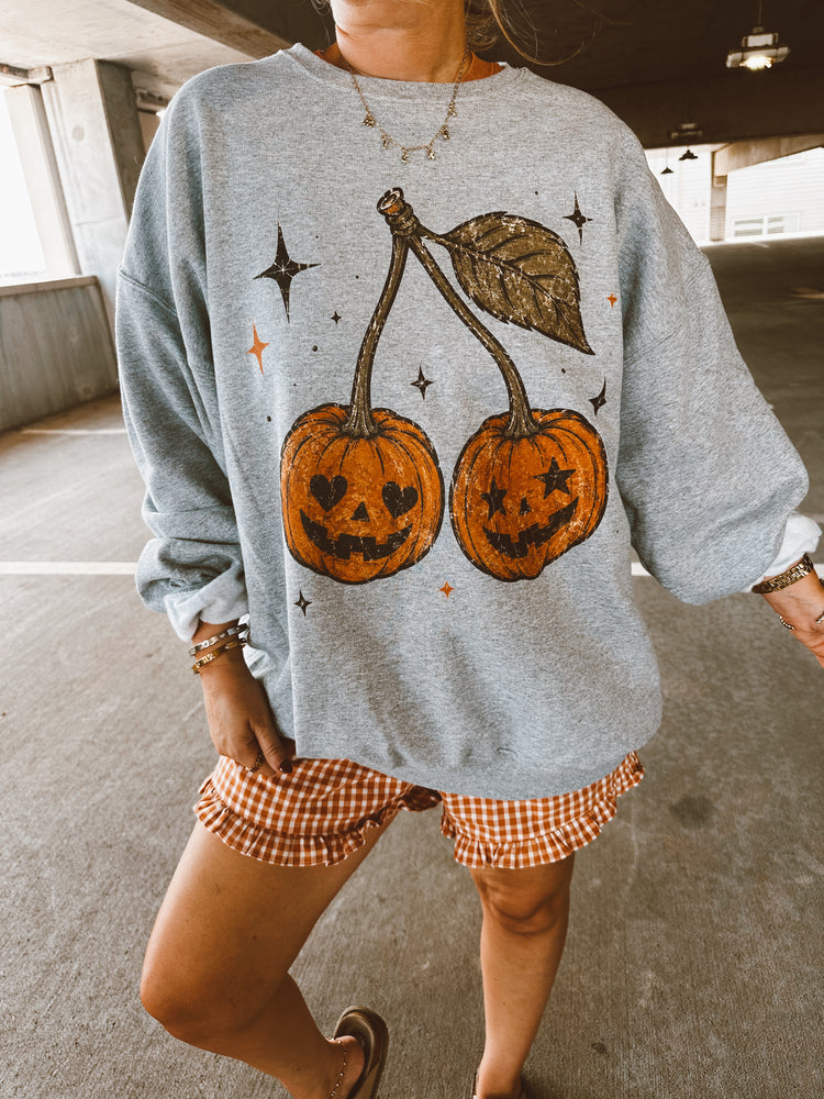 Orange Gingham Ruffle SHORTS