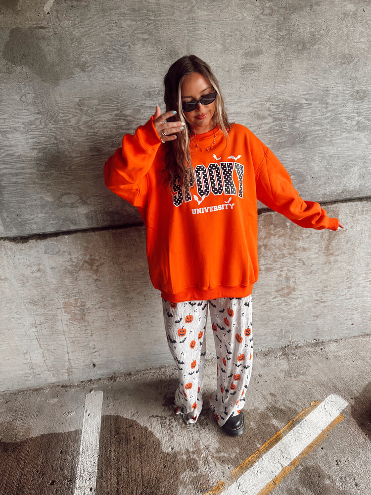 Spooky University LUX Oversized Sweatshirt