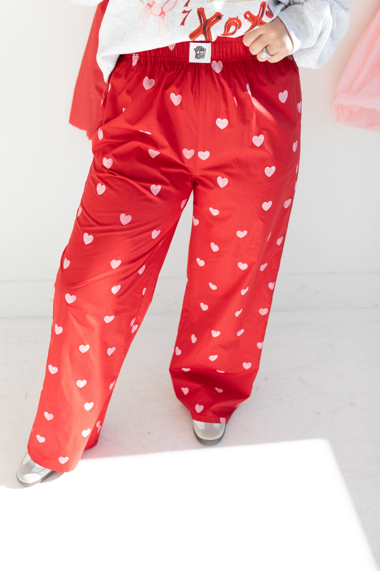 Heart Boxer Pants