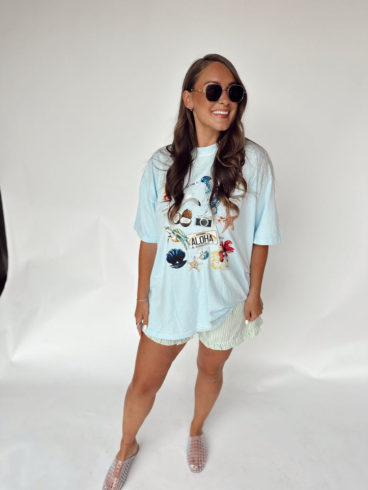 Mint Green Ruffle SHORTS