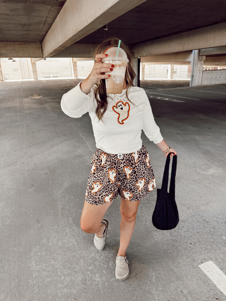 Ghost Leopard Boxer SHORTS