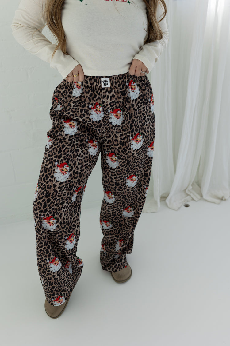Santa Gone Wild Boxer Pants