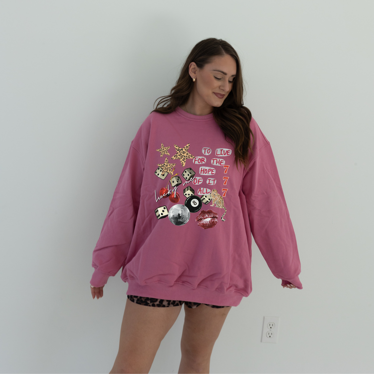 DUSTY PINK RICH CREW