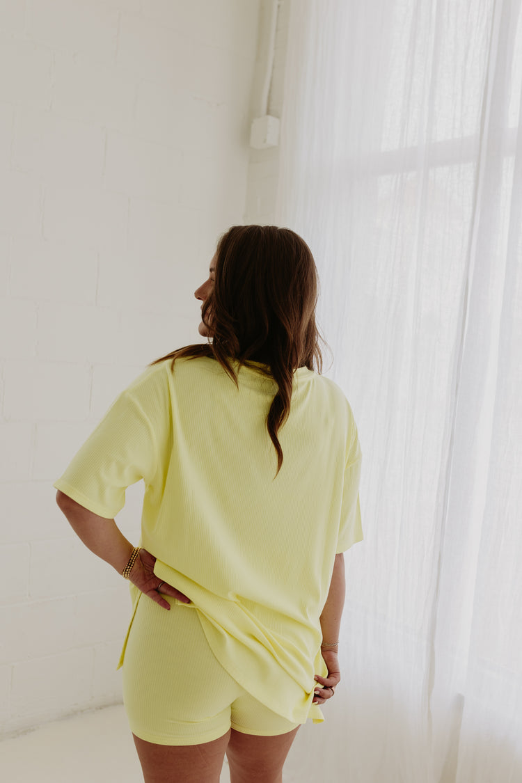 Ribbed Catlyn Set BANANA
