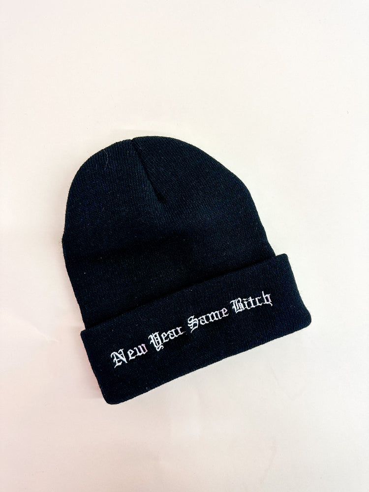 New Year Same B**ch Beanie